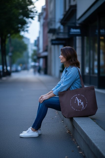 Aligned By Jess Tote bag
