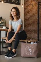 Aligned By Jess Tote bag